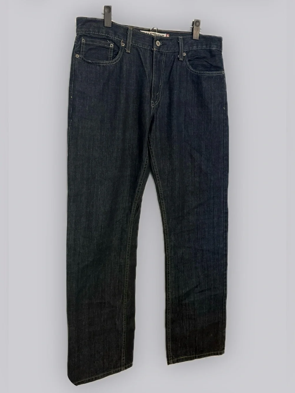 Levi’s 514 Slim Straight Men’s Jeans 34x34 Dark Wash 100% Cotton